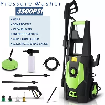 £99.99 • Buy Electric Pressure Washer 3500 PSI/200 BAR High Power Jet Wash Patio Car Cleaner