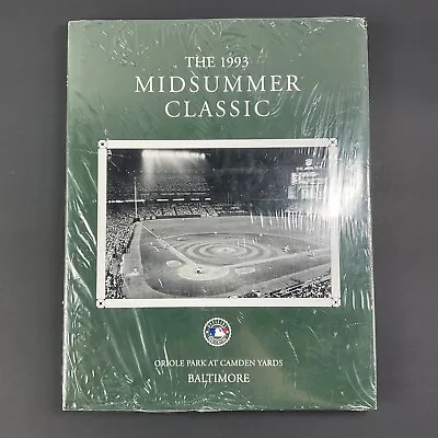 The 1993 Midsummer Classic All Star Game At Camden Yards Book • $18.95