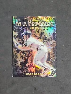 Wade Boggs 1999 Topps Finest Refractor Milestones Hits #/3000 #M3 • $4.99