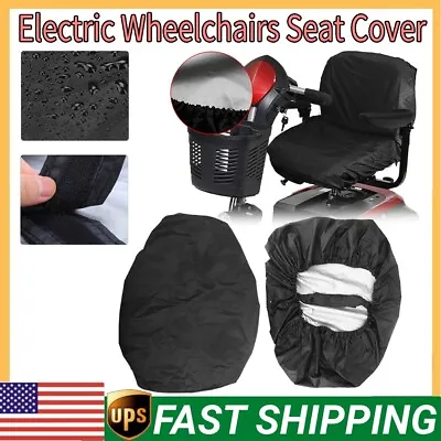 Mobility Scooter Electric Wheelchair Seat Cover Waterproof Electric Cover US • $13.24