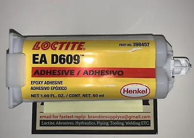 Loctite EA D609 Epoxy Adhesive 50mL 1.69 FL. OZ.   PN: 398457 • $23.70