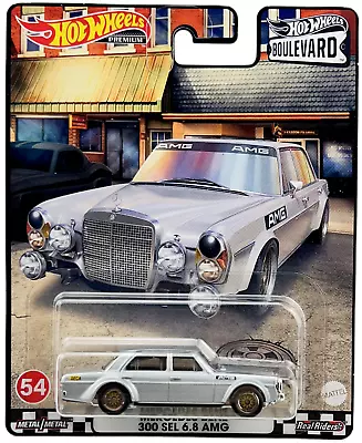 Hot Wheels Premium Boulevard #54 Mercedes-Benz 300 SEL 6.8 AMG Diecast Model Car • $15.89