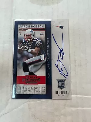 Aaron Dobson 2013 Panini Contenders Rookie Auto #201 NrMt • $7