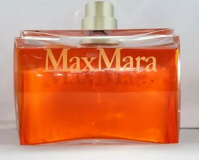 £165 • Buy Max Mara Factice Glass Display Perfume Bottle With Gold Plastic Stopper