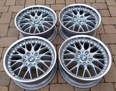 BMW E39 OEM BBS RS740 Style 42 17x8 Et20 Restored Silver & Polished Wheels Rims • $1549