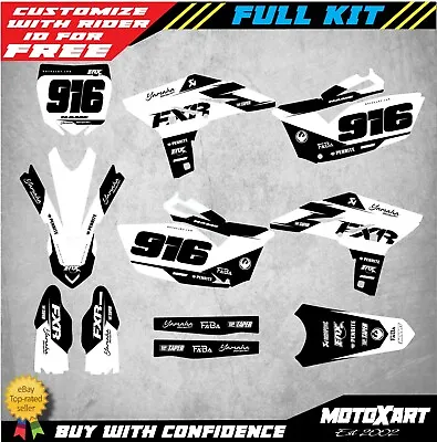 Custom Sticker Kit Fits Yamaha YZF 250 YZ 250F 2010 2011 2012 2013 BURN STYLE  • $249.90