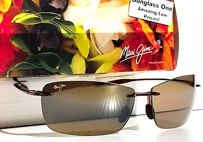 NEW Maui Jim LIGHTHOUSE Rootbeer POLARIZED HCL Bronze Sunglass H423-26 • $189