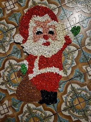 Vintage Popcorn Santa • $30