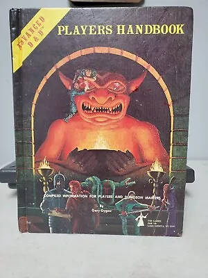 AD&D Players Handbook Original Cover VG+ Gary Gygax  TSR • $75