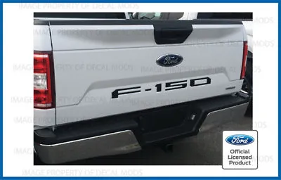 2018 Ford F150 Tailgate Inserts Decals Letters Indent Stickers - MATTE BLACK • $15.17