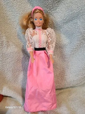 Vintage 1980s Mattel Blonde Barbie Girl Doll With Click Knees Men Women  • $7.50