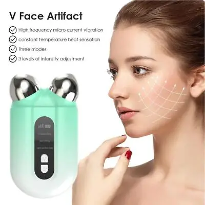 EMS Facial Massager Roller Microcurrent Face Lifting Machine V-Face M Sell • $14.99