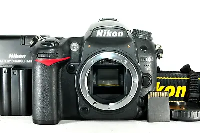 Nikon D7000 Digital SLR Camera (Body Only) W/battery Strap Card Etc. • $429