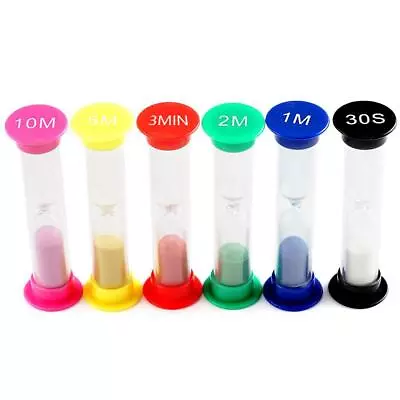 1/2/3/5/10 Minute Sand Egg Timer Teaching Games Teeth Brushing Timing Seconds' • $6.58