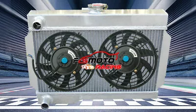 3 Row Aluminum Radiator +Fan For Rover MG MGB GT MT NIB Manual MT • $160