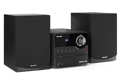 Sharp XL-B512BK Home Audio System 45 W Black XL-B512BKV02 • £37.99