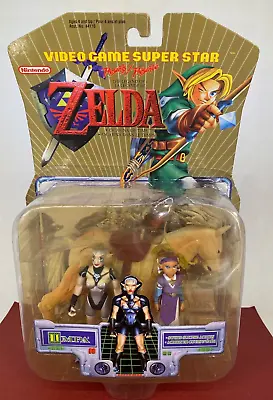 Vintage Toy Biz 2000 ☆ NINTENDO VIDEO GAME SUPER STAR ☆ Zelda Action Figure • $195