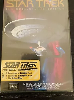 New STAR TREK THE COLLECTORS EDITION - FARPOINT 1/2 NAKED NOW DVD 1998 • $6.50