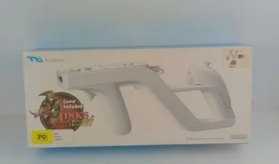 Nintendo Wii Zapper Boxed Manual Link's Crossbow Game Sealed • $79.95