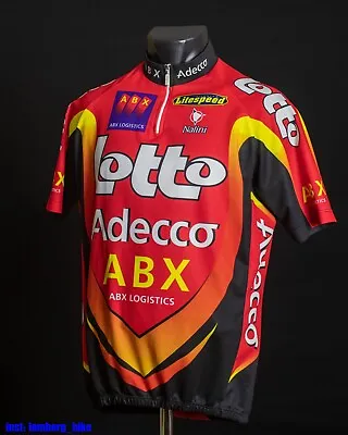 UCI Pro Team Lotto Adecco 2002 Robbie MCEWEN Cycling Jersey XL • $45