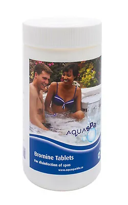 £22.35 • Buy 1Kg Aquasparkle Bromine Tablets Hot Tub / Pool