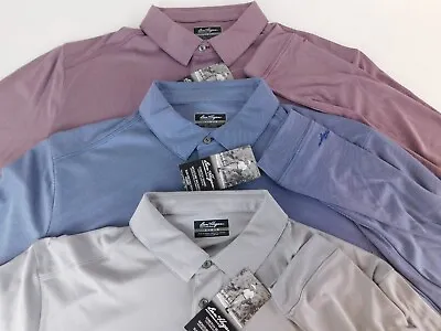 Ben Hogan Performance L/S Lot Of 3 Blue Gray Red Polo Golf Shirts Large NEW • $35.99