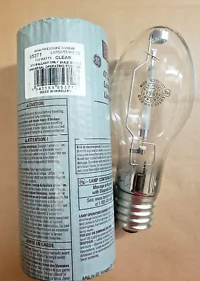 GE 85371 150 Watt LU150/55/H/ECO Ansi S55 ED23.5 Clear High Pressure Sodium Bulb • $14.95