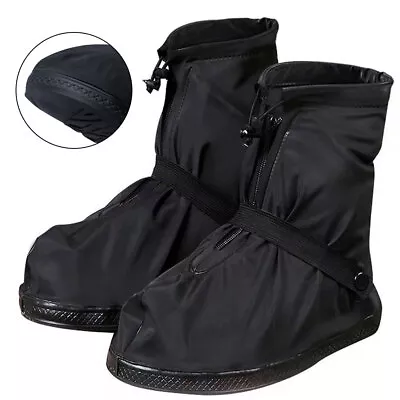 Waterproof Boot Rain Shoes Covers Reusable Protector Rubber Anti-slip Overshoes • $13.99