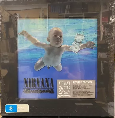 NIRVANA Nevermind 20th Anniversary Box Set 4CD & DVD 2011 Limited Edition SEALED • $180