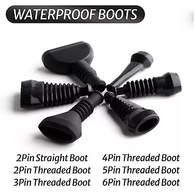 High Quality Waterproof Boots To Fit AMP TYCO Superseal Connector 2 3 4 5 6 Pin • £93.71