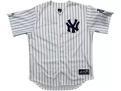 Majestic New York Yankees Mark Teixeria #25 2009 World Series Jersey Size L • $79.99