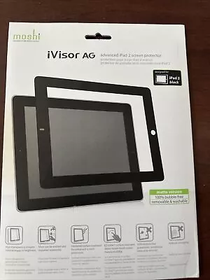 MOSHI IVISOR AG IPAD 2 SCREEN PROTECTOR MATTE ORACLE #74960 NEW SEALED PACKAGE • $10.50