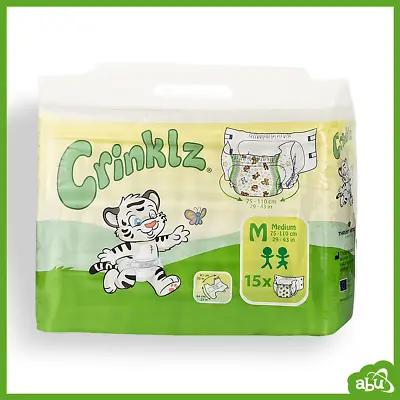 View Details Crinklz Diapers - Pack Of 15 • 99.95£