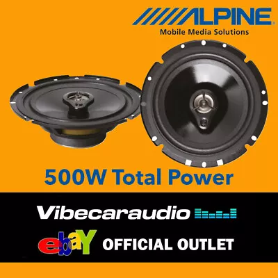 £29.95 • Buy  Alpine SXV-1735E - 6.5  17cm 3-Way Coaxial Car Van Speakers 500W 