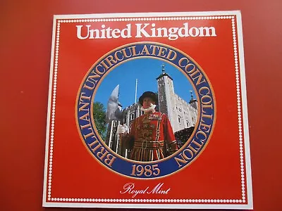 United Kingdom - 1985 - Uncirculated Coin Collection                  (ref  797) • £4.99