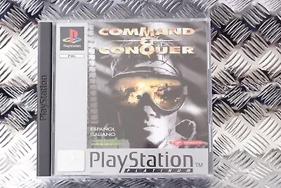 Command & And Conquer - Complete With Manual - Ps1 - Playstation 1 VGC • $55