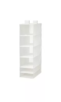 IKEA SKUBB Storage With 6 Compartments Large WHITE 35x45x125cm New • £19.88