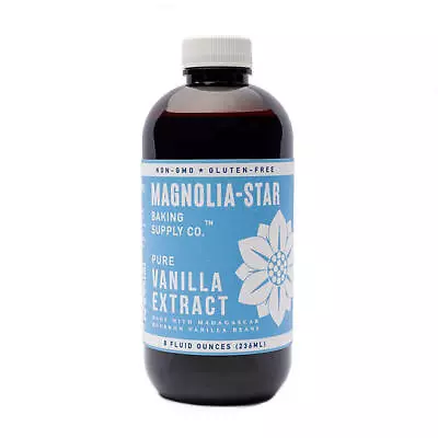 Magnolia-Star Pure Madagascar Bourbon Vanilla Extract 8 Oz. • $27.59