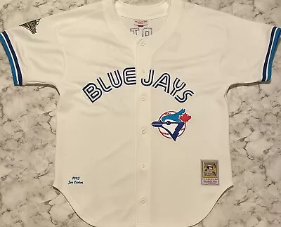 Authentic Mitchell & Ness Toronto Blue Jays Joe Carter 1993 World Series Jersey • $499.99