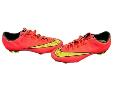 Nike Mercurial Vapor X Orange 9.5 Vtg Retro Football Soccer Cleats  • $140