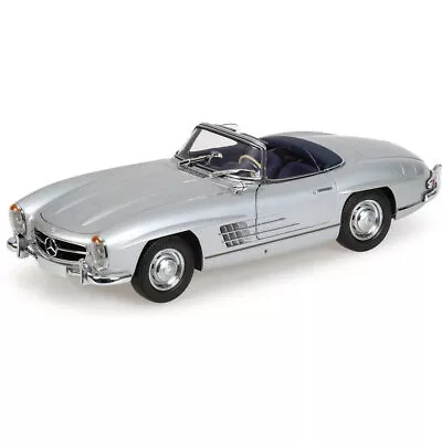 1957 Mercedes-Benz 300 SL Roadster (W198) - Silver W/Fitted Luggage • $206.99