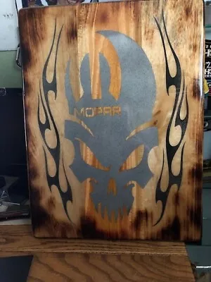 Mopar Custom Made Wood Wall Sign Art Decor. 19 X14 X.5  • $79