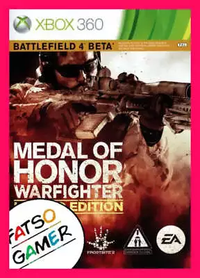 Medal Of Honor Warfighter Xbox 360 • $7.99