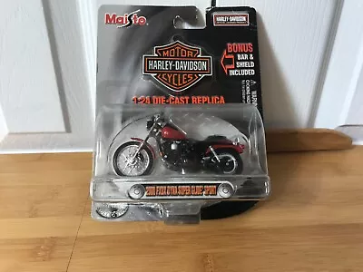 1:24 Harley Davidson 2000 FXDX Dyna Super Glide Sport Motorcycle;Maisto Preowned • $9.95