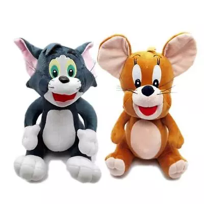 30cm Tom And Jerry Plush Toys Soft Stuffed Animal Doll Kids Birthday Gifts • $22.99