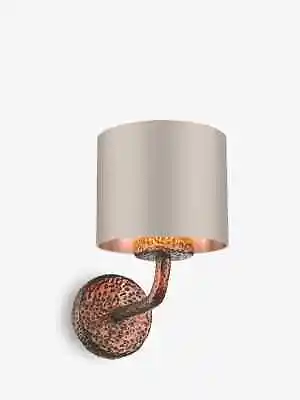 JOHN LEWIS David Hunt Sloane Wall Light Copper RRP £162 • £114.99