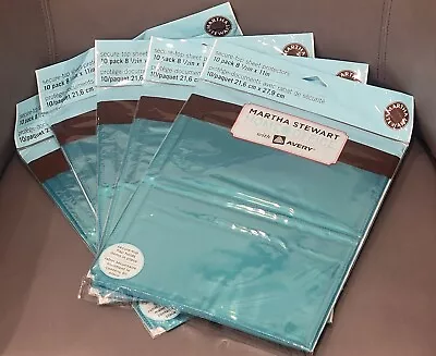 50x Martha Stewart W/ Avery 2-Pocket Sheet Protectors 8 1/2  X 11 (10PACK X5) • $29