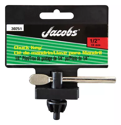 Jacobs 30251 Soft Steel T-Handle K32 Chuck Key 3/8 X 1/2 In. • $9.43