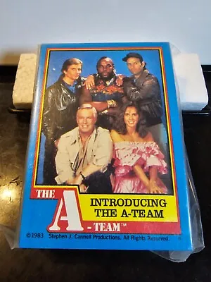 1983 Topps A-Team Trading Cards Complete Set (1-66) • $12