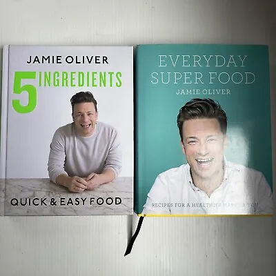 $35.99 • Buy 5 Ingredients - Quick & Easy Food + Everyday Superfood  Jamie Oliver Combo